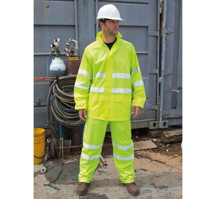 Reflecterend regenpak