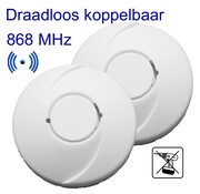 Rookmelder draadloos koppelbaar