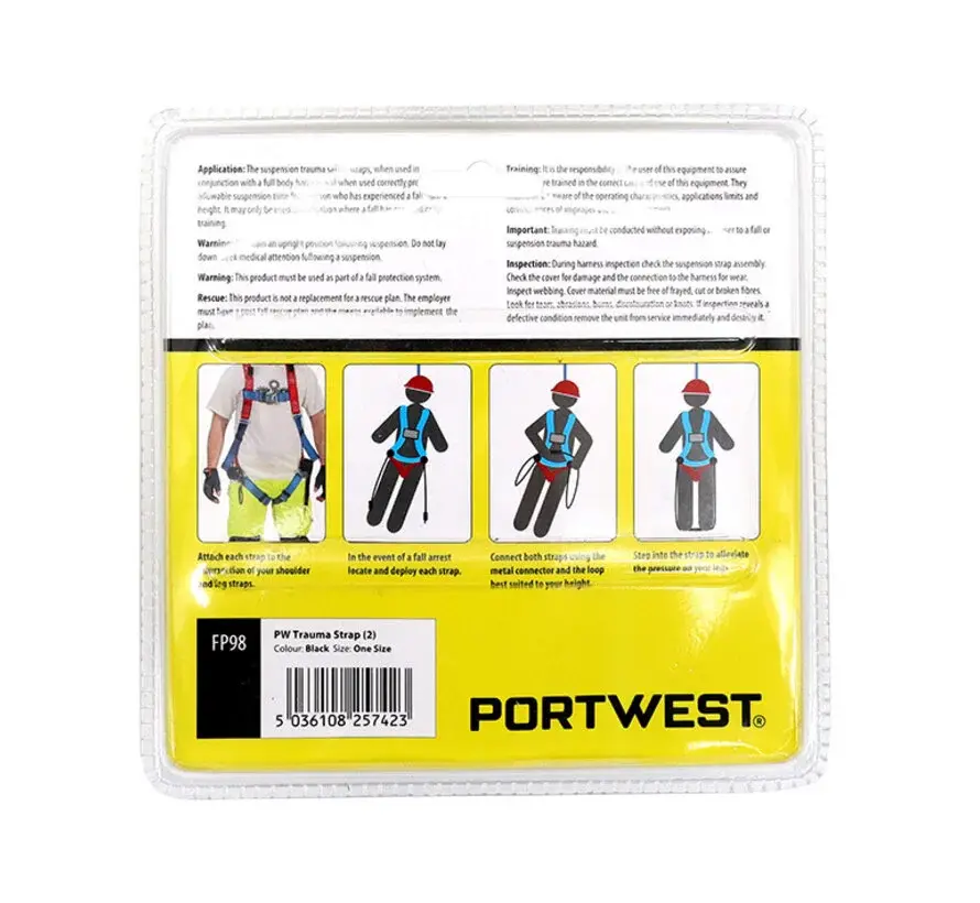 Portwest Anti-trauma riem Valbeveiliging
