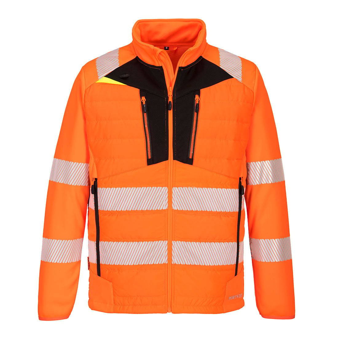 Reflecterende hybride werkjas - oranje - XL
