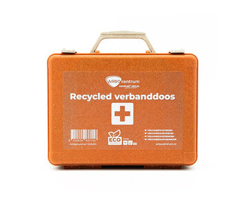 Recycled verbanddoos Oranje