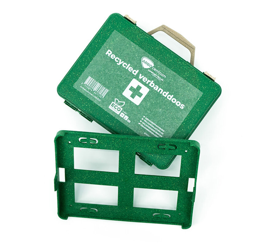 Recycled verbanddoos Groen
