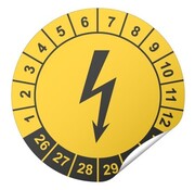 Keuringssticker elektrische keuringen