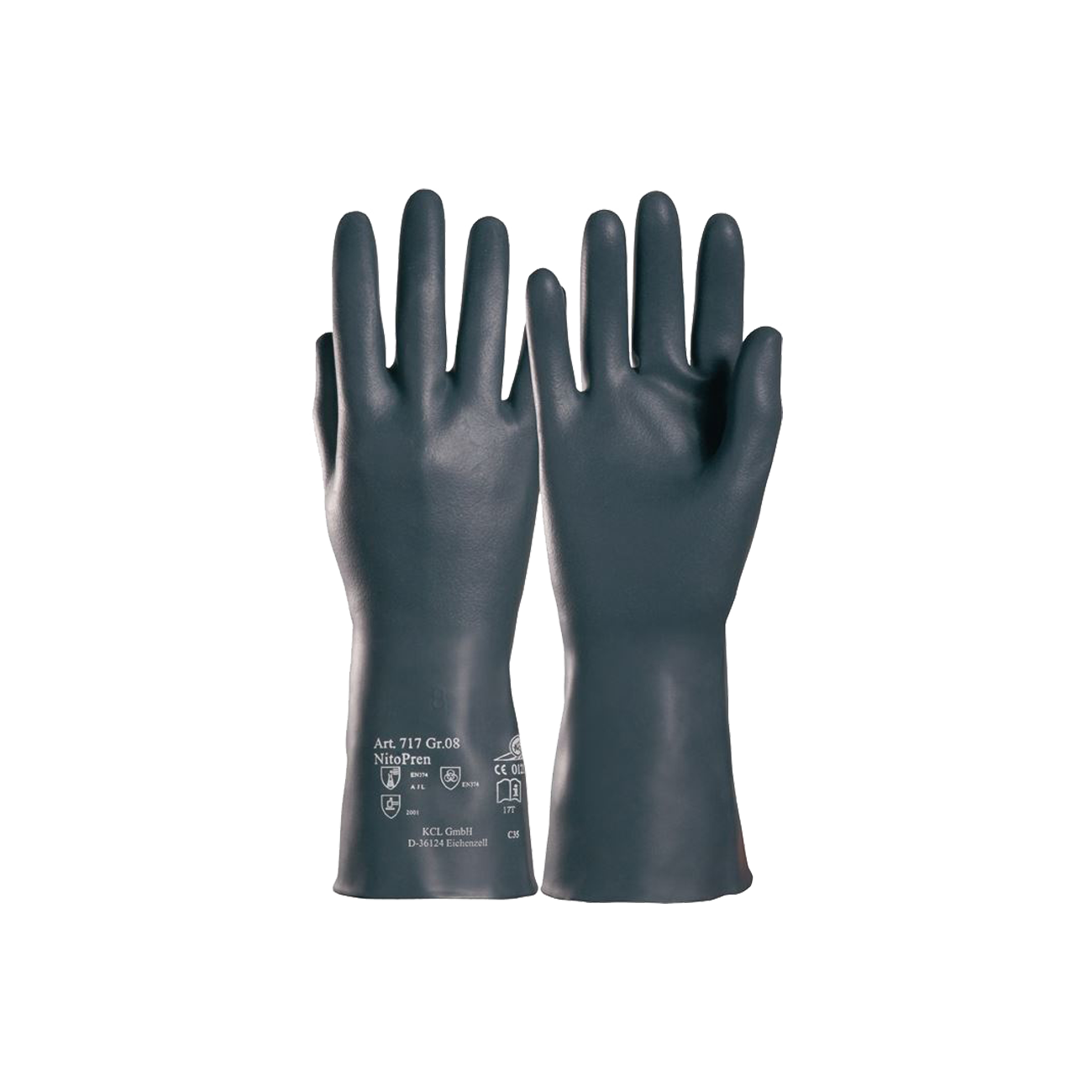 KCL by Honeywell handschoenen Nitropren 717 level 6 maat 9 - KCL by Honeywell handschoenen Nitropren 717