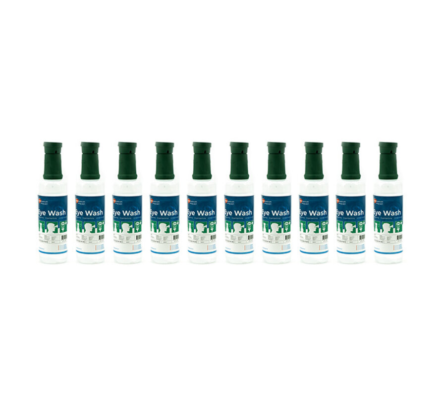 10-pack oogspoelfles 500 ml