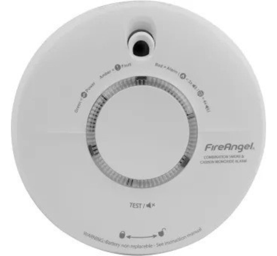 FireAngel SCB10-INT rook- en koolmonoxidemelder