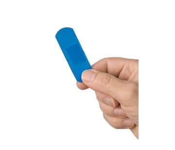 Plast detectable wondpleister, 100 stuks