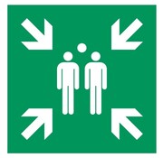 Verzamelplaats pictogram
