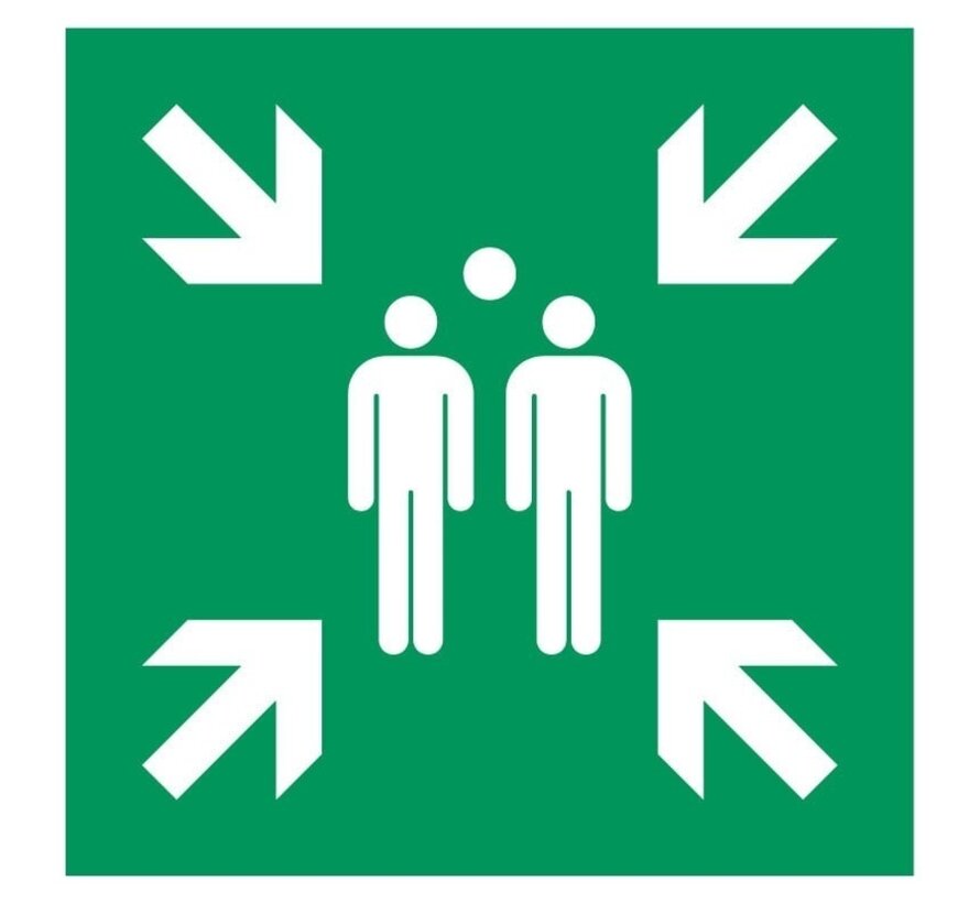 Verzamelplaats pictogram