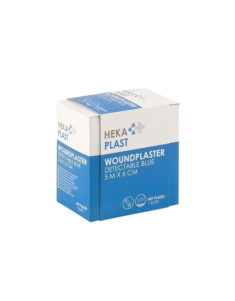 HEKA plast detectable dispenserdoos - 5 m x 6 cm afbeelding