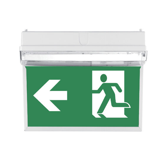 Onderhangend bord met pictogrammen - Onderhangend bord met pictogrammen - afbeelding
