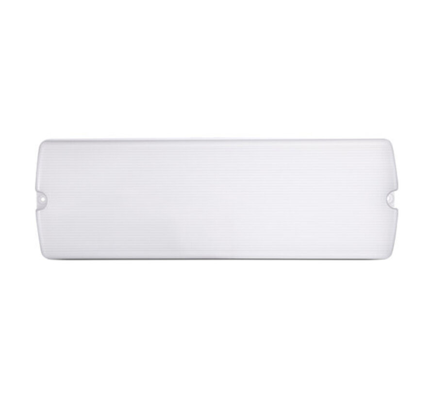 Normlights Bulkhead opalen kap 352x117x80mm
