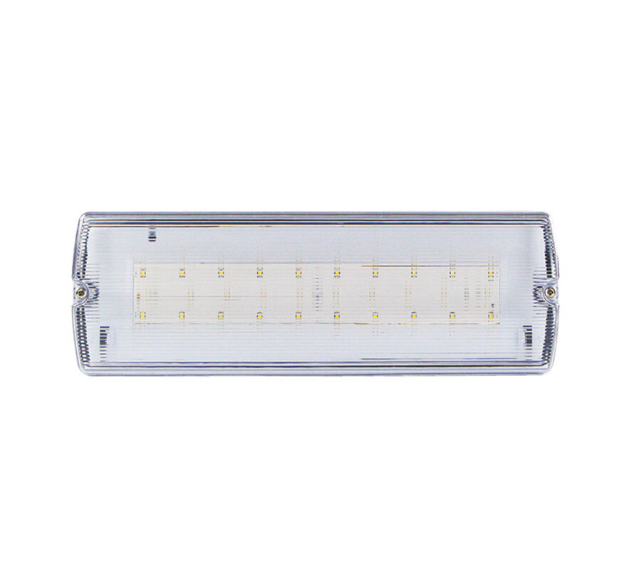 Normlights Bulkhead opalen kap 352x117x80mm