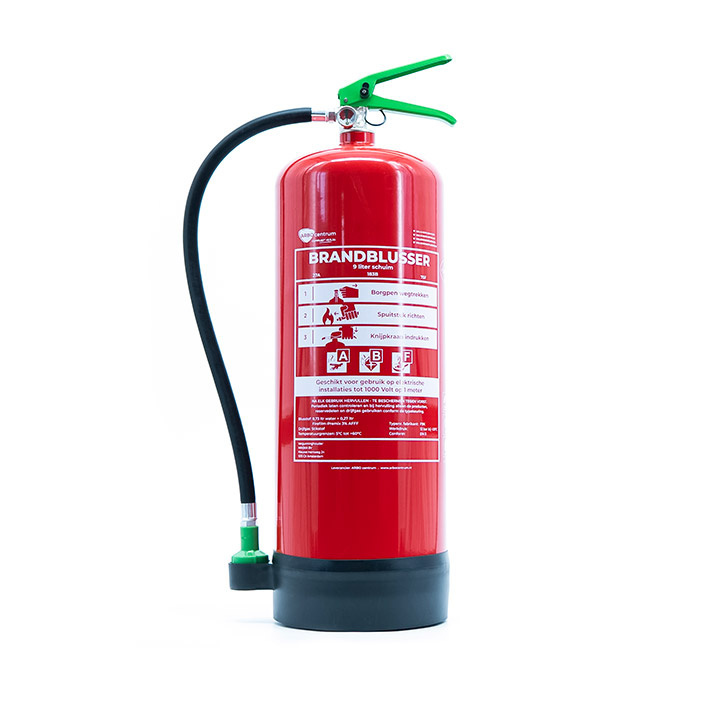 Schuimblusser 9 Liter vetbrand - Schuimblusser 9 Liter vetbrand afbeelding