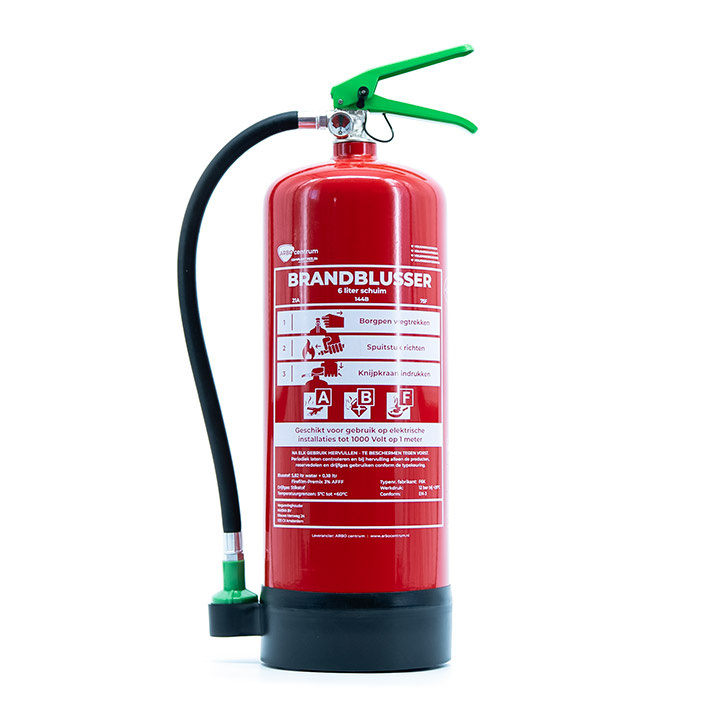 Schuimblusser 6 liter ABF vetbrand - Schuimblusser 6 liter ABF vetbrand afbeelding