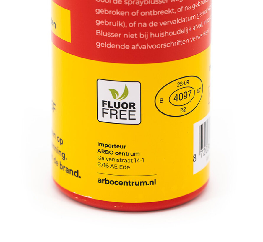 Sprayblusser 0,75 Liter PFAS-/Fluorvrij