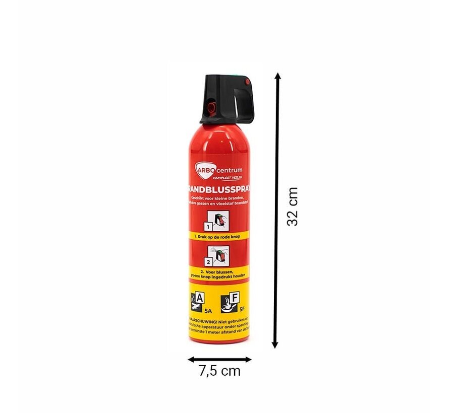 Sprayblusser 0,75 Liter PFAS-/Fluorvrij