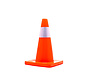 Verkeerskegel 45 cm – oranje, soepel model