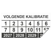 Arbowinkel Keuringssticker volgende kalibratie rechthoek