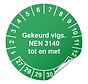 Keuringssticker NEN 3140