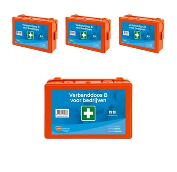 ARBO centrum 3-pack Verbanddoos B voor bedrijven
