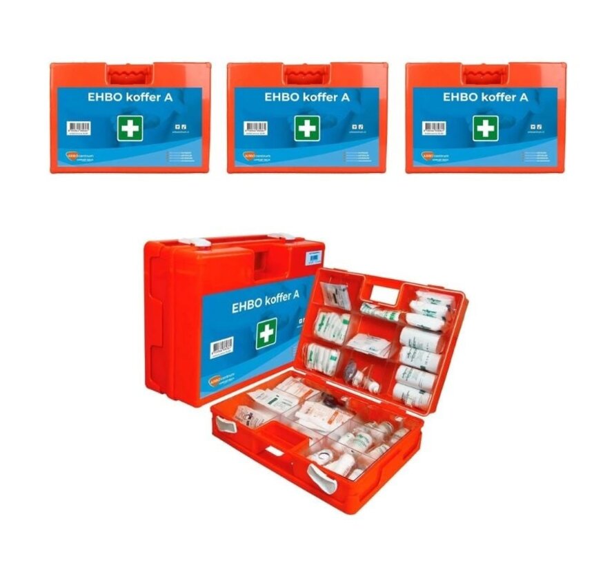 3-pack EHBO koffer A