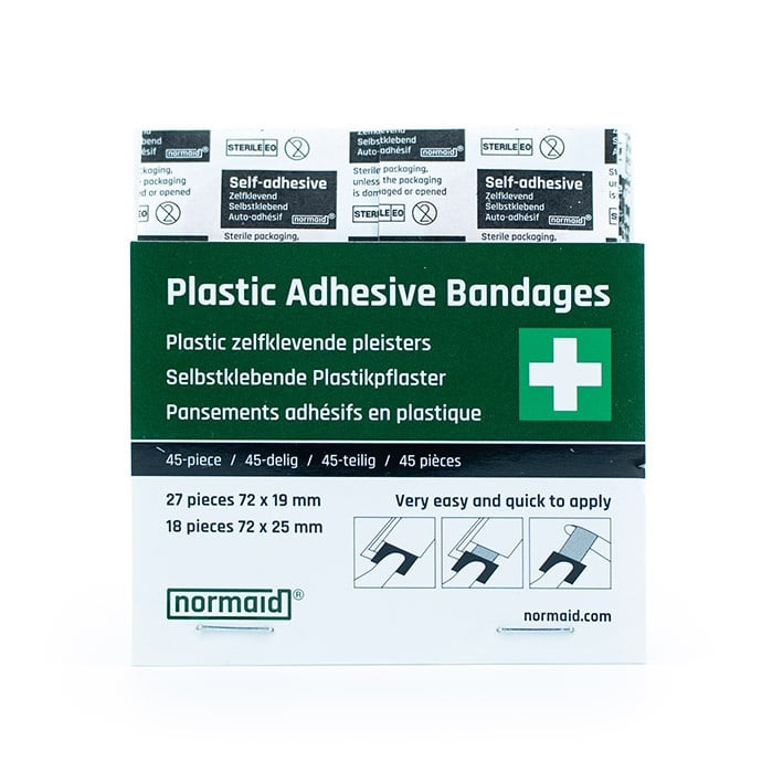 Navulling textielpleisters - 40 stuks