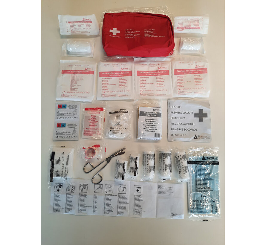 Chauffeurskit EHBO auto volgens DIN 13164