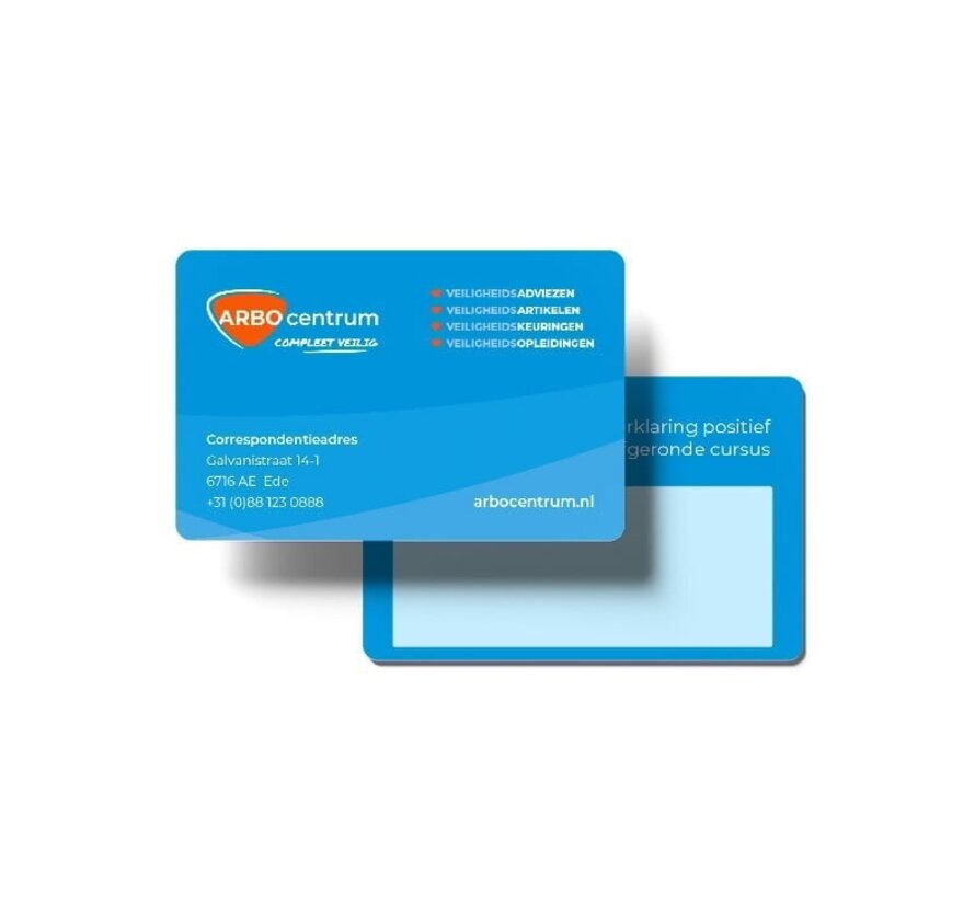 Fysieke ARBO pas aanvragen