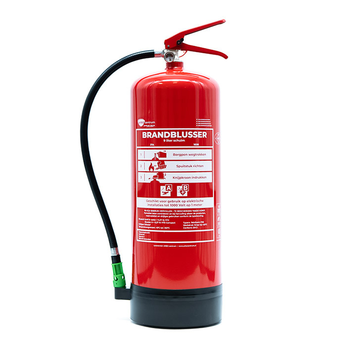 Schuimblusser 9 liter PFAS Fluorvrij AB