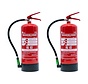 2-pack Schuimblusser 6 liter AB fluorvrij – PFAS-vrije brandblussers