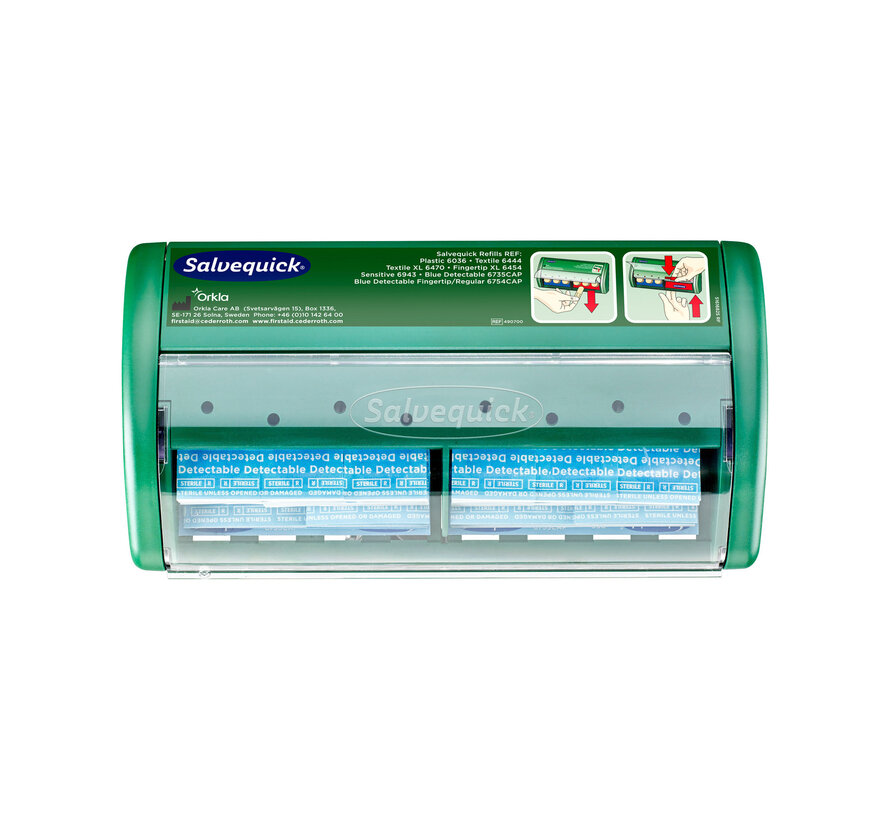 Salvequick pleisterdispenser HACCP