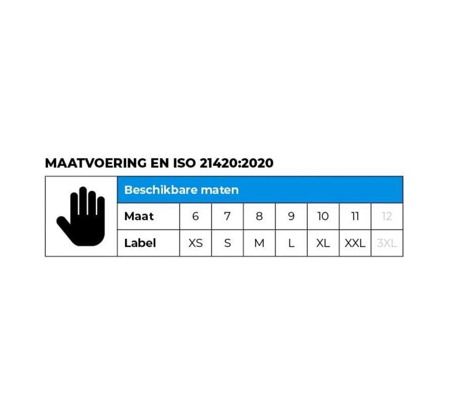 Safe Worker handschoenen rundsplit kap 35 cm hittebestendig maat 10