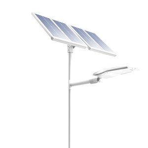 Olest Solar S4 serie 40-80W Solar LED straatverlichting, 3000 of 4000K (Intelligente Smart Lighting, bewegingssensor optie, Bluetooth en app)