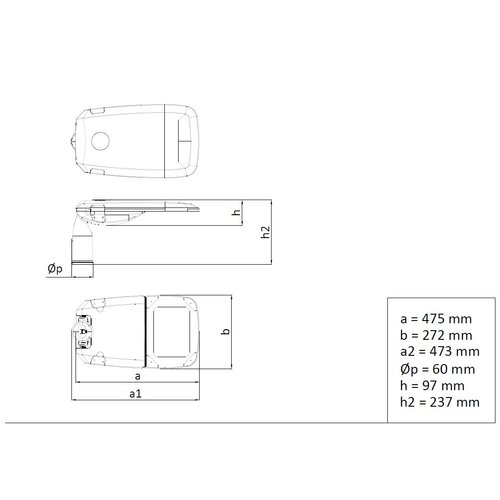Olest - Niteko Icona Pro S Basic, 20,7W - 3860 lumen, 4000K, 1-10V, 5 pre-set profielen, CLO (2p)