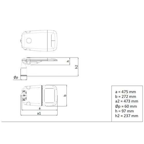 Olest - Niteko Icona Pro S Basic, 38,3W - 6601 lumen, 3000K, 1-10V, 5 pre-set profielen, CLO (2p) Olest - Niteko Icona Pro S Basic, 38,3W - 6601 lumen, 3000K, 1-10V, 5 pre-set profielen, CLO (2p)