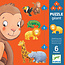 Djeco puzzel safaridieren dj07114