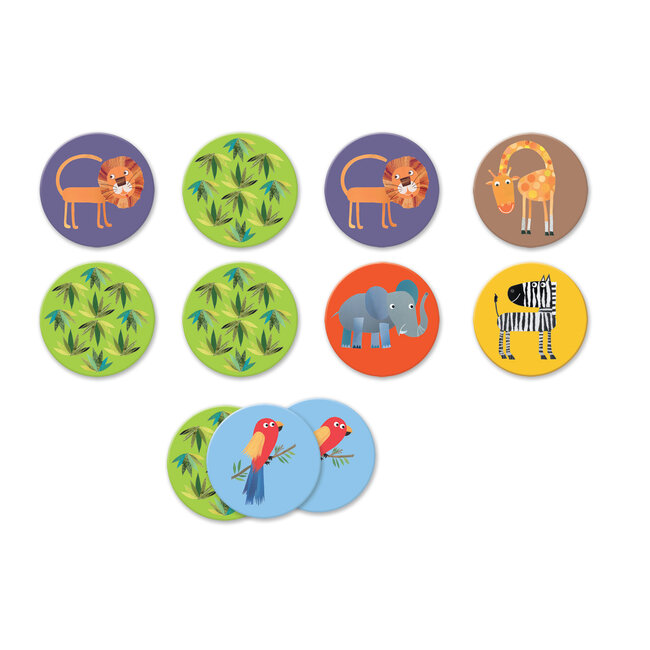 Djeco memorie Jungle dj08159