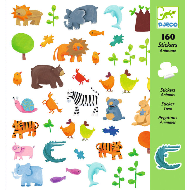 Djeco stickers dieren dj08841