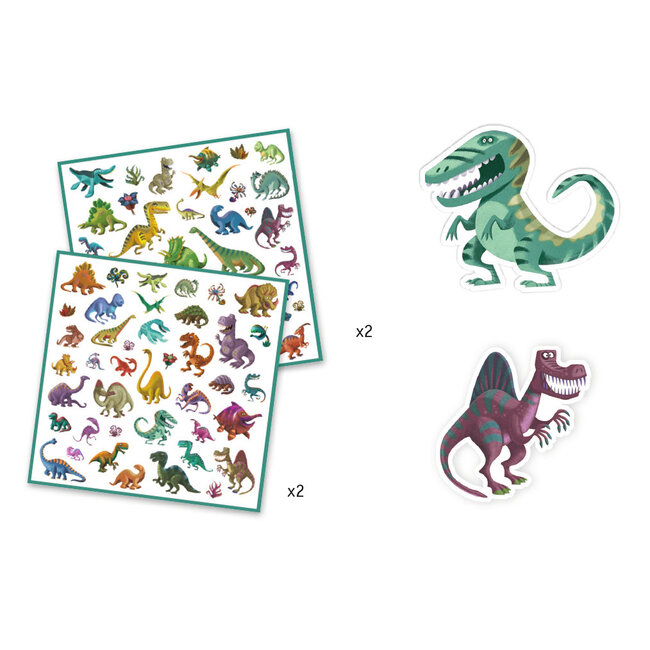 Djeco stickers Dinosaurussen dj08843