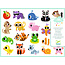 Grote stickers babydieren dj09084