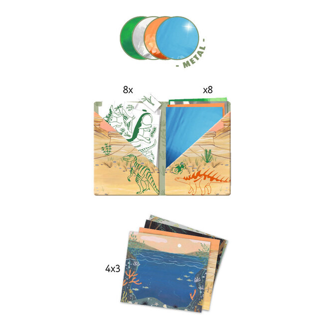 Djeco Artistic Patch Dino dj09463