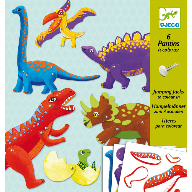 Djeco knutselset Dino's dj09680