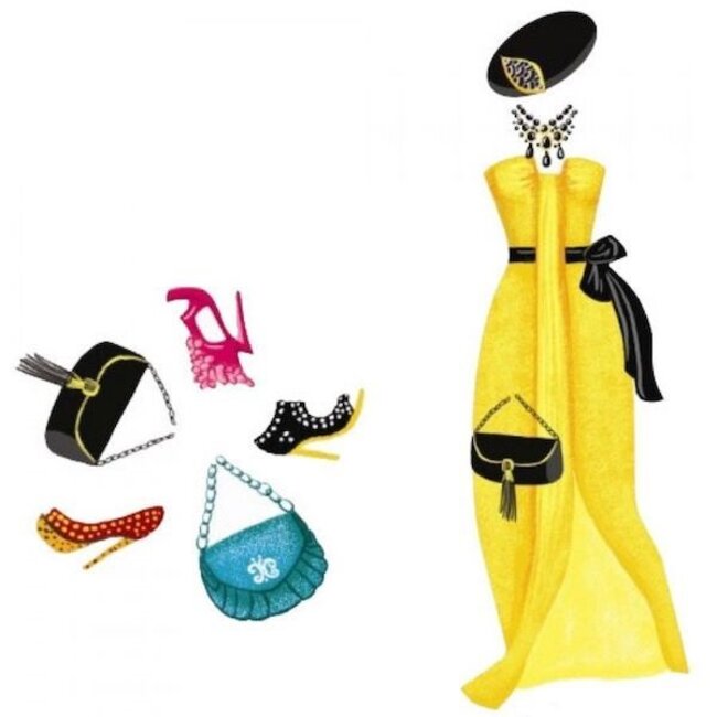 Djeco Knutselen - Stickerset Aankleedpoppen dj09691