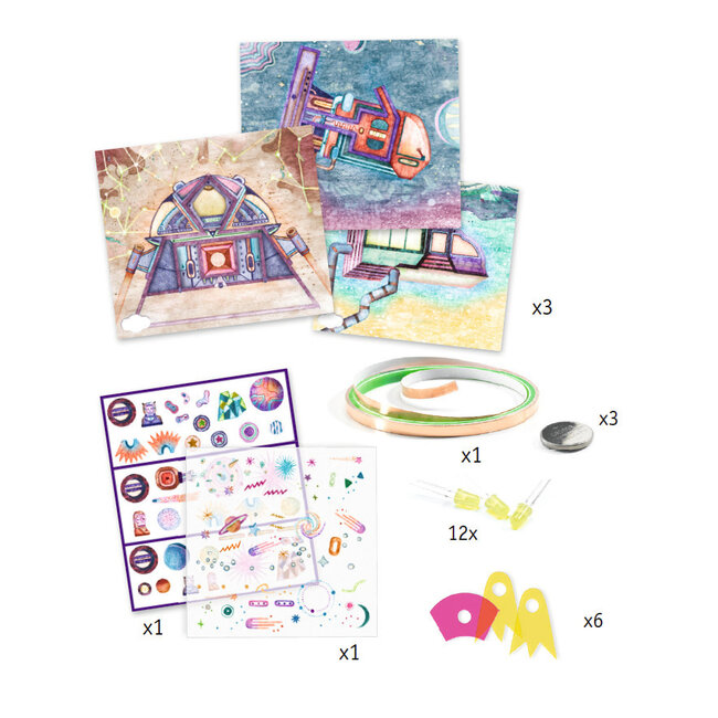 Djeco knutselset elektro Odyssee dj09310