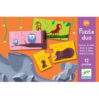 Djeco Djeco duo puzzel mama en baby