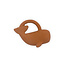 Jollein Jollein Bijtring rubber whale caramel