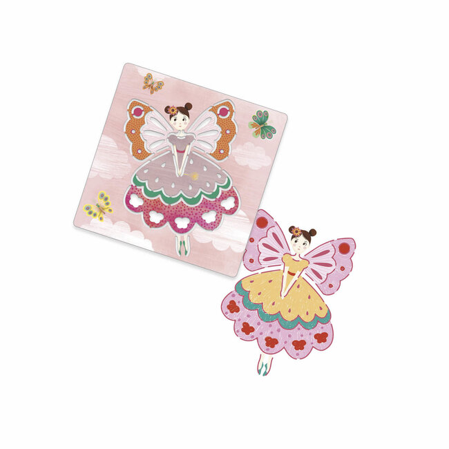 Djeco tekensjablonen feeen dj08821