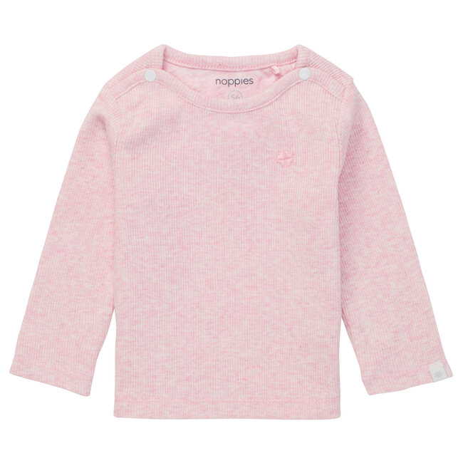Noppies shirt rib Natal light rose mel