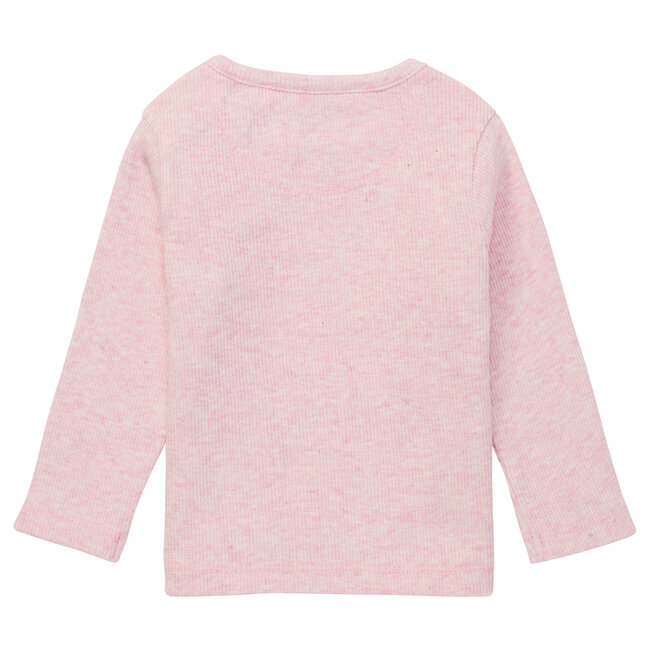 Noppies shirt rib Natal light rose mel